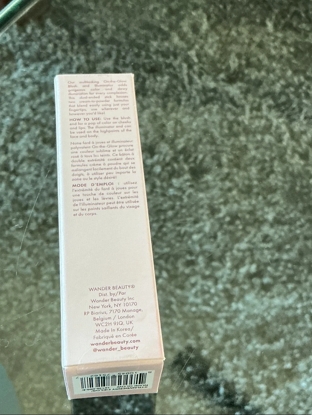 Wander Beauty Dual-Ended Cream Blush & Highlighter — Strawberry Fields Nude Glow
